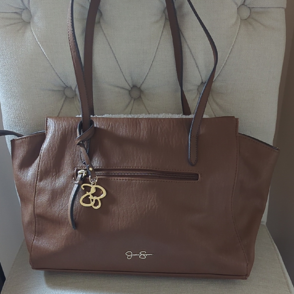 Jessica Simpson Brown Tote Bag